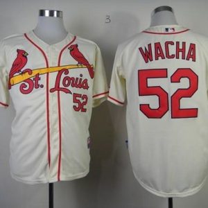 Cardinals #52 Michael Wacha Cream Cool Base Stitched Jersey