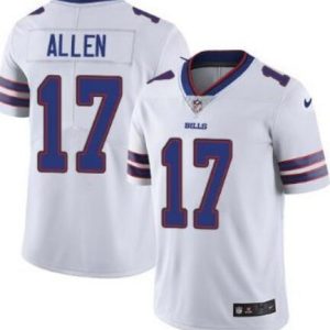 Buffalo Bills #17 Josh Allen White Vapor Untouchable Limited Stitched Jersey