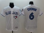 Blue Jays #6 Marcus Stroman White Flexbase Authentic Collection Stitched Jersey