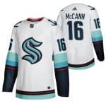 Seattle Kraken #16 Jared McCann White Stitched Jersey