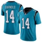 Carolina Panthers #14 Sam Darnold Blue Vapor Untouchable Limited Stitched Jersey
