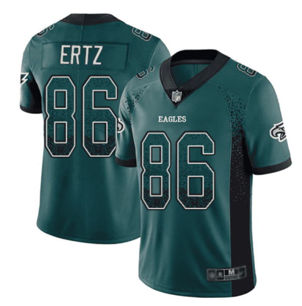 Philadelphia Eagles #86 Zach Ertz Blue Drift Fashion Color Rush Limited Jersey