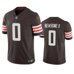 Cleveland Browns #0 Greg Newsome II Brown 2023 F.U.S.E. Vapor Untouchable Limited Stitched Jersey