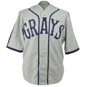 Homestead Grays Gray Stitched Baseball Jersey
