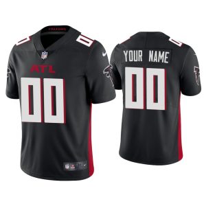 Atlanta Falcons Customized Custom Black Vapor Untouchable Limited Stitched Jersey