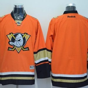 Ducks Blank Orange Alternate Stitched Jersey