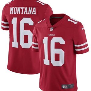 San Francisco 49ers #16 Joe Montana Limited Stitched Jersey
