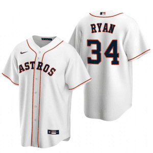 Houston Astros #34 Nolan Ryan White Cool Base Stitched Jersey
