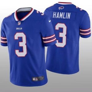 Buffalo Bills #3 Damar Hamlin Blue Vapor Untouchable Limited Stitched Jersey