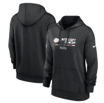 Kansas City Chiefs 2022 Black NFL Crucial Catch Therma Performance Pullover Hoodie(Run Small)