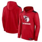 Cleveland Guardians Red Collection Performance Pullover Hoodie
