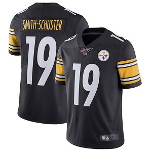 Pittsburgh Steelers 100th #19 JuJu Smith-Schuster Black Stitched Vapor Untouchable Limited Jersey