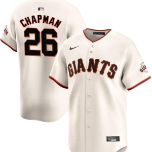 San Francisco Giants #26 Matt Chapman Cream 2024 Home Limited Stitched Jersey