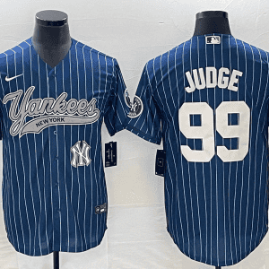 New York Yankees #99 Aaron Judge Navy With Patch Cool Base Stitched Jersey