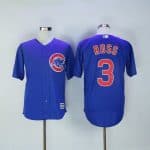 Cubs #3 David Ross Blue New Cool Base Stitched Jersey