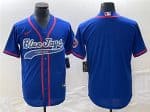 Toronto Blue Jays Blank Royal Cool Base Stitched Jersey