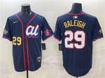 American League #29 Cal Raleigh Navy 2025 All-Star Edition V2 Limited Stitched Jersey