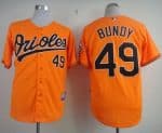 Orioles #49 Dylan Bundy Orange Cool Base Stitched Jersey
