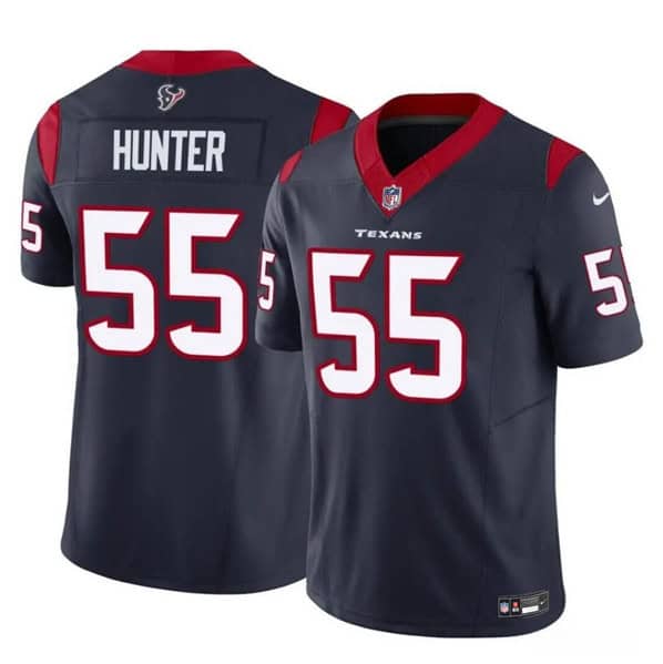 Houston Texans #55 Danielle Hunter Navy 2024 F.U.S.E Vapor Untouchable Limited Stitched Jersey
