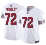 Arizona Cardinals #72 Hjalte Froholdt White 2025 F.U.S.E. Vapor Untouchable Limited Stitched Jersey