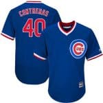 Cubs #40 Willson Contreras Blue Flexbase Authentic Collection Cooperstown Stitched Jersey