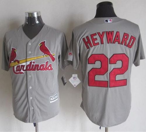 Cardinals #22 Jason Heyward Grey New Cool Base Stitched Jersey