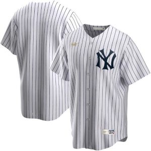New York Yankees White Cool Base Stitched Jersey.