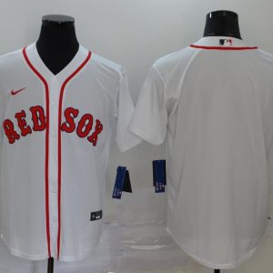 Boston Red Sox White Cool Base Stitched Jersey