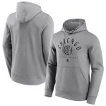 Chicago Blackhawks Grey College Stamp Hoodie