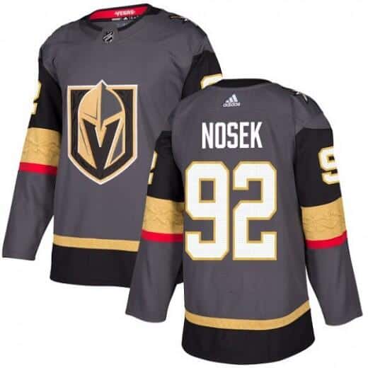 Vegas Golden Knights #92 Tomas Nosek Grey Stitched Jersey