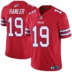 Buffalo Bills #19 KJ Hamler Red 2024 Vapor Untouchable Limited Stitched Jersey