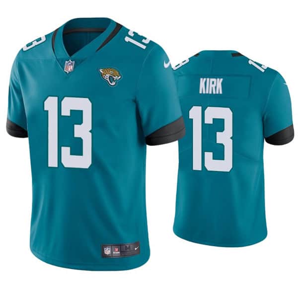 Jacksonville Jaguars #13 Christian Kirk Teal Vapor Untouchable Limited Stitched Jersey