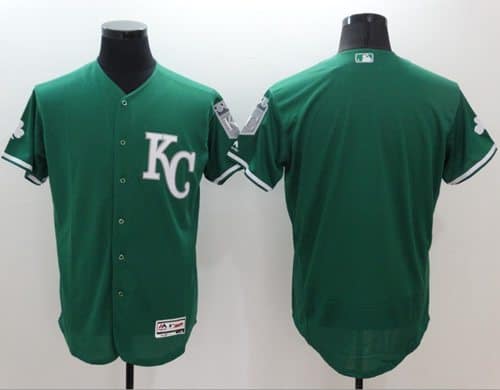 Royals Blank Green Celtic Flexbase Authentic Collection Stitched Jersey