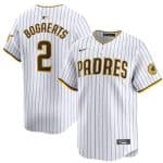 San Diego Padres #2 Xander Bogaerts White 2024 Home Limited Stitched Jersey