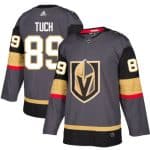 Vegas Golden Knights #89 Alex Tuch Gray Home Stitched Hockey Jersey