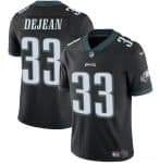 Philadelphia Eagles #33 Cooper DeJean Black 2024 Draft Vapor Untouchable Limited Stitched Jersey