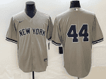 New York Yankees #44 Reggie Jackson Gray Cool Base Stitched Jersey