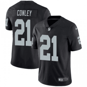 Raiders #21 Gareon Conley Black Vapor Untouchable Limited Stitched Jersey