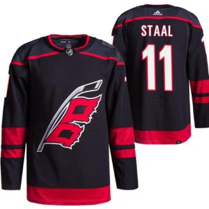 Carolina Hurricanes #11 Jordan Staal Black Breakaway Alternate Pro Stitched Jersey