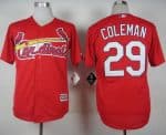Cardinals #29 Vince Coleman Red Cool Base Stitched Jersey