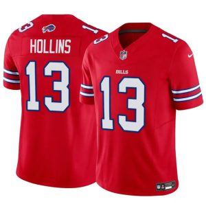 Buffalo Bills #13 Mack Hollins Red 2024 F.U.S.E. Vapor Untouchable Limited Stitched Jersey