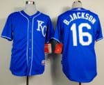 Royals #16 Bo Jackson Light Blue Alternate 2 Cool Base Stitched Jersey