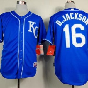 Royals #16 Bo Jackson Light Blue Alternate 2 Cool Base Stitched Jersey