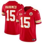 Kansas City Chiefs #15 Patrick Mahomes Red 2023 F.U.S.E. With "NKH" Patch Vapor Untouchable Limited Stitched Jersey