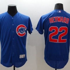 Cubs #22 Jason Heyward Blue Flexbase Authentic Collection Stitched Jersey