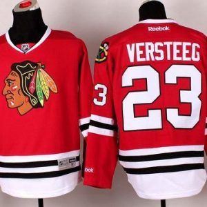 Blackhawks #23 Kris Versteeg Red Stitched Jersey