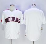 Indians Blank White 1978 Turn Back The Clock Stitched Jersey