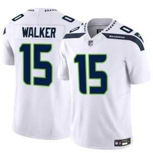 Seattle Seahawks #15 P.J. Walker White 2024 F.U.S.E Vapor Limited Stitched Jersey