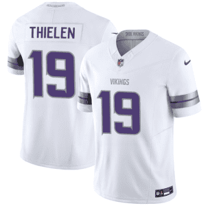Minnesota Vikings #19 Adam Thielen White 2025 F.U.S.E. Winter Warrior Limited Football Stitched Jersey