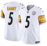Pittsburgh Steelers #5 Jalen Ramsey White 2025 F.U.S.E. Vapor Limited Football Stitched Jersey